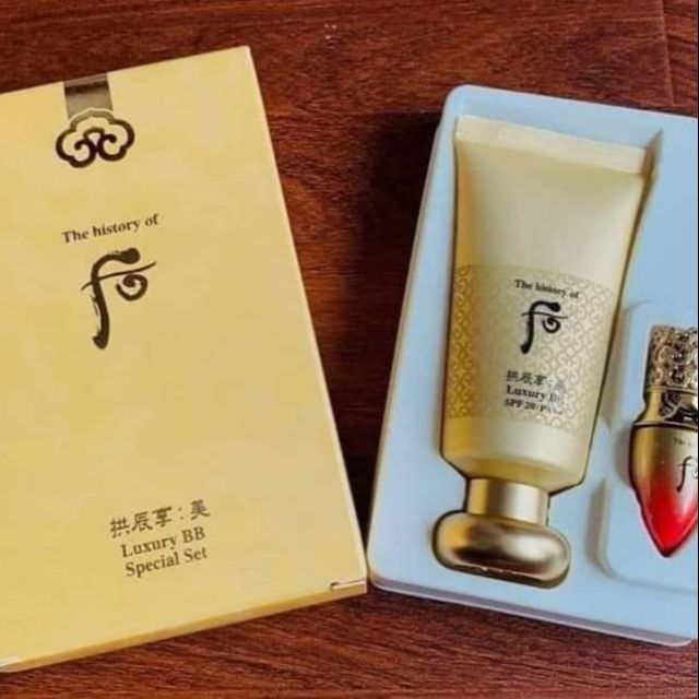 SET BB WHOO VÀNG ( Kem nền THẦN THÁNH)