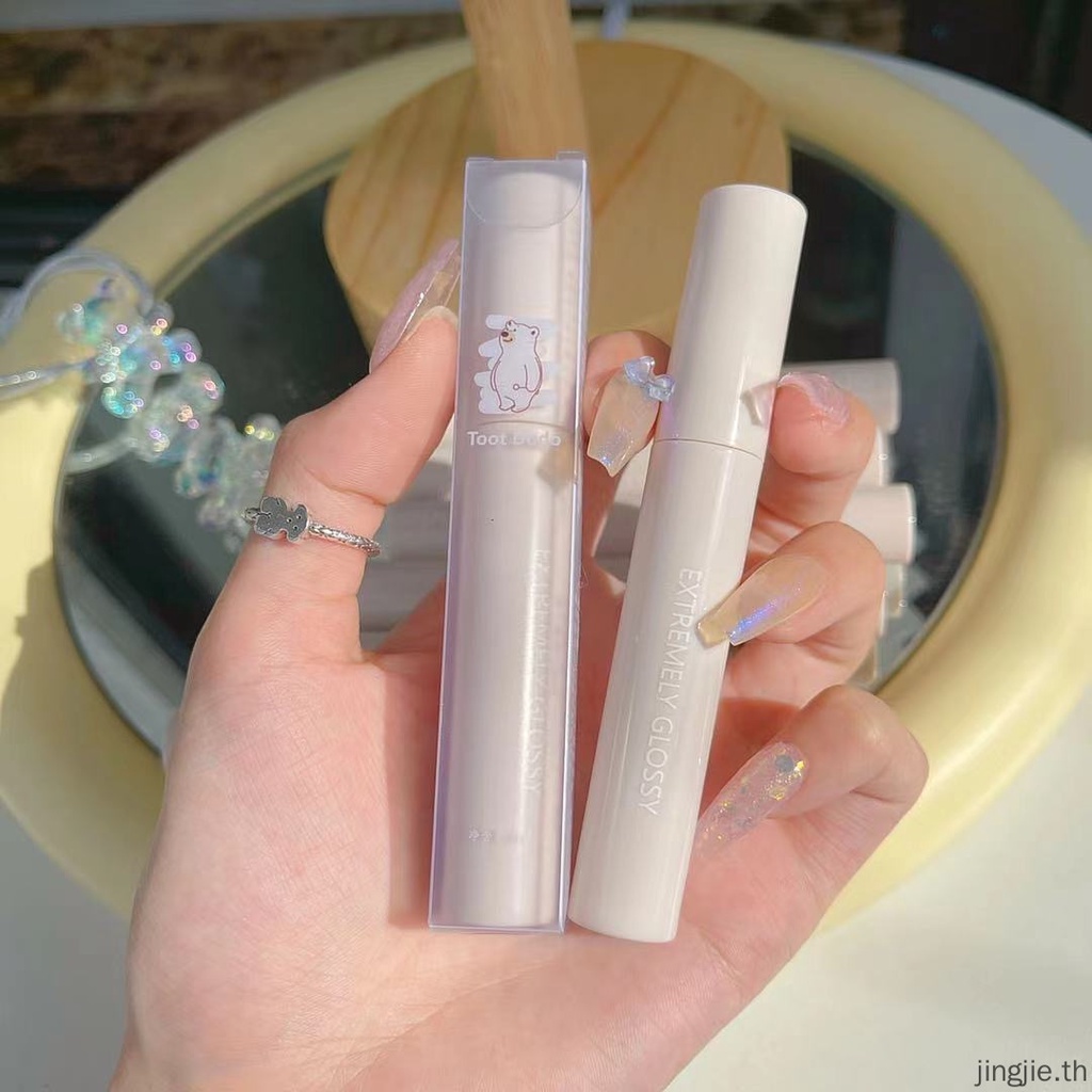 [Hàng mới về] Son bóng Toot Dodo 3D in hình gấu lâu trôi không thấm nước và không phai màu