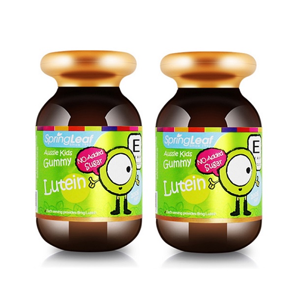 Kẹo gum bổ mắt Lutein Spring Leaf Úc 2y+ giúp bé mắt sáng tinh anh Chính Hãng Úc