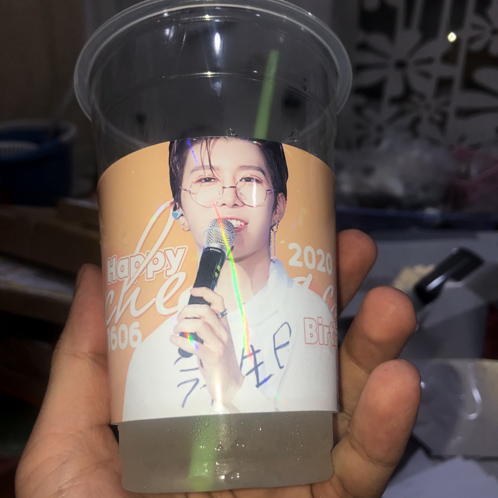 20 CupHolder cán Hologram in theo yêu cầu