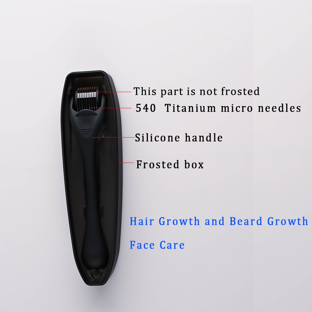 Cây lăn kim Suolaer 540 bằng titan giúp mọc râu tóc hỗ trợ chăm sóc da mặt