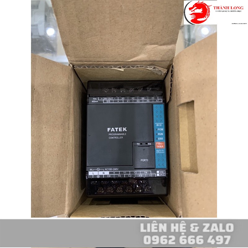 Bộ điều khiển lập trình PLC FATEK FBS-14MA(90% thanh lý)