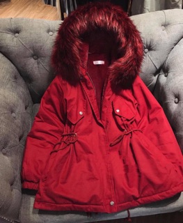 ÁO PARKA ĐỎ HÀNG QC LOẠI 1