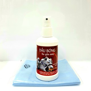 [SIÊU RẺ] Chai Xịt Bóng Bảo Vệ Dàn Áo Xe Máy 909 Kira - 150ml - Kèm khăn
