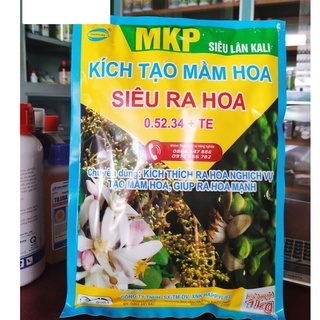 Phân bón Siêu Lân Kali chuyên kích thích ra hoa nghịch mùa MKP 0-52-34 1kg