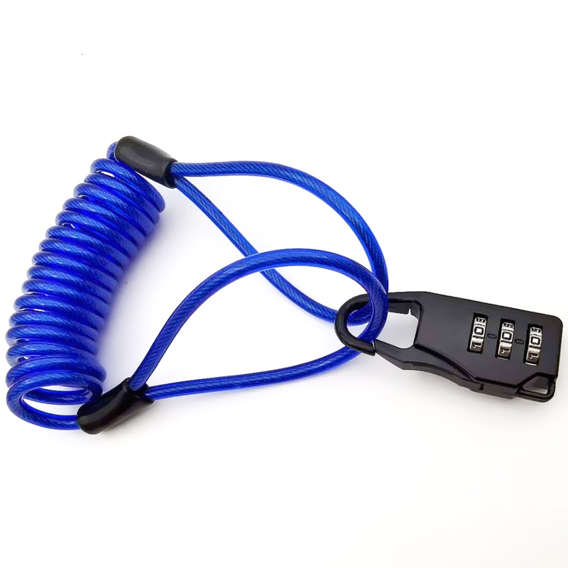 QQ Ổ Khóa Mật Khẩu 3 Chữ Số An Toàn Cho Nón Bảo Hiểm