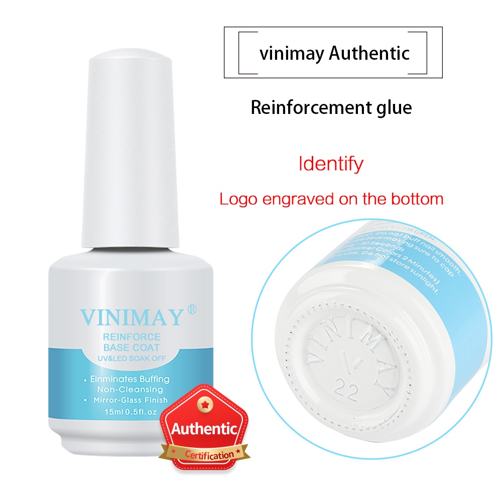 Sơn Gel Dưỡng Cứng Móng Vinimay chai 15ml