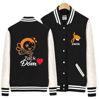 Áo bóng chày JACK K-ICM , áo jack dáng bomber in theo yêu cầu