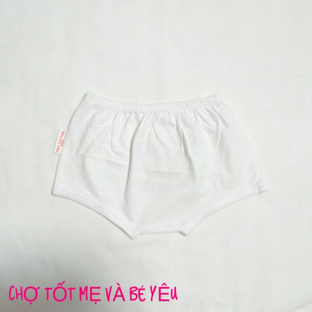 Set 5 Quần Ngắn Cho Bé, Quần Đùi Đáy Ngang Đóng Tã Cho Bé Sơ Sinh Cotton In Hình  (3-13KG)