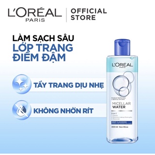 Tẩy trang Loreal Micellar Water 400ml