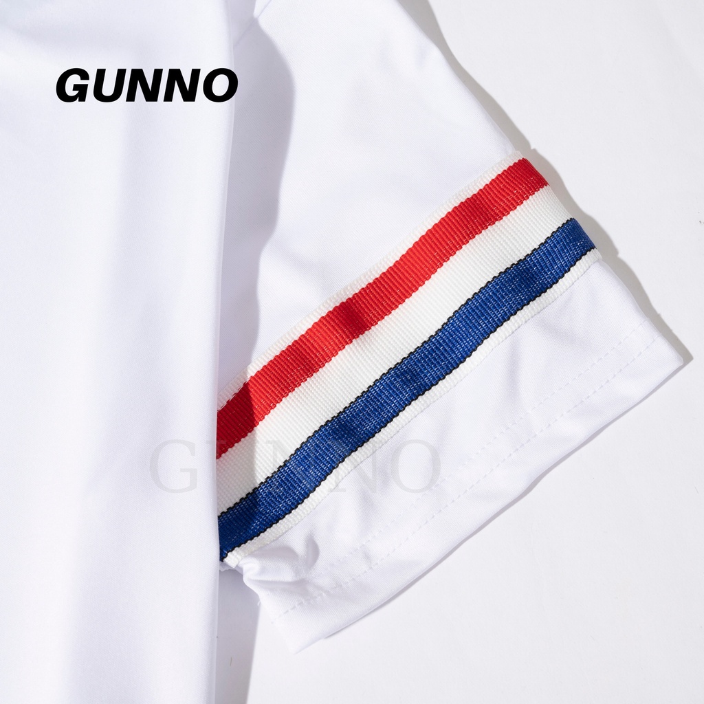 Bộ Thể Thao Nam Thom dây viền GUNNO chất thun thể thao thoáng mát thấm hút mồ hôi