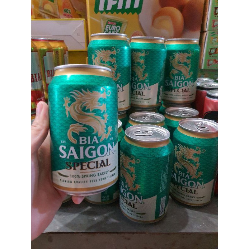 Combo 5 lon Saigon special 330ml