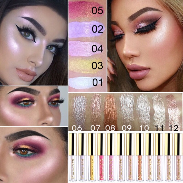 Gel highlight nhũ mắt cmaadu