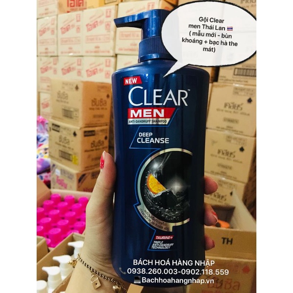 DẦU GỘI CLEAR MEN THÁI LAN 450ML