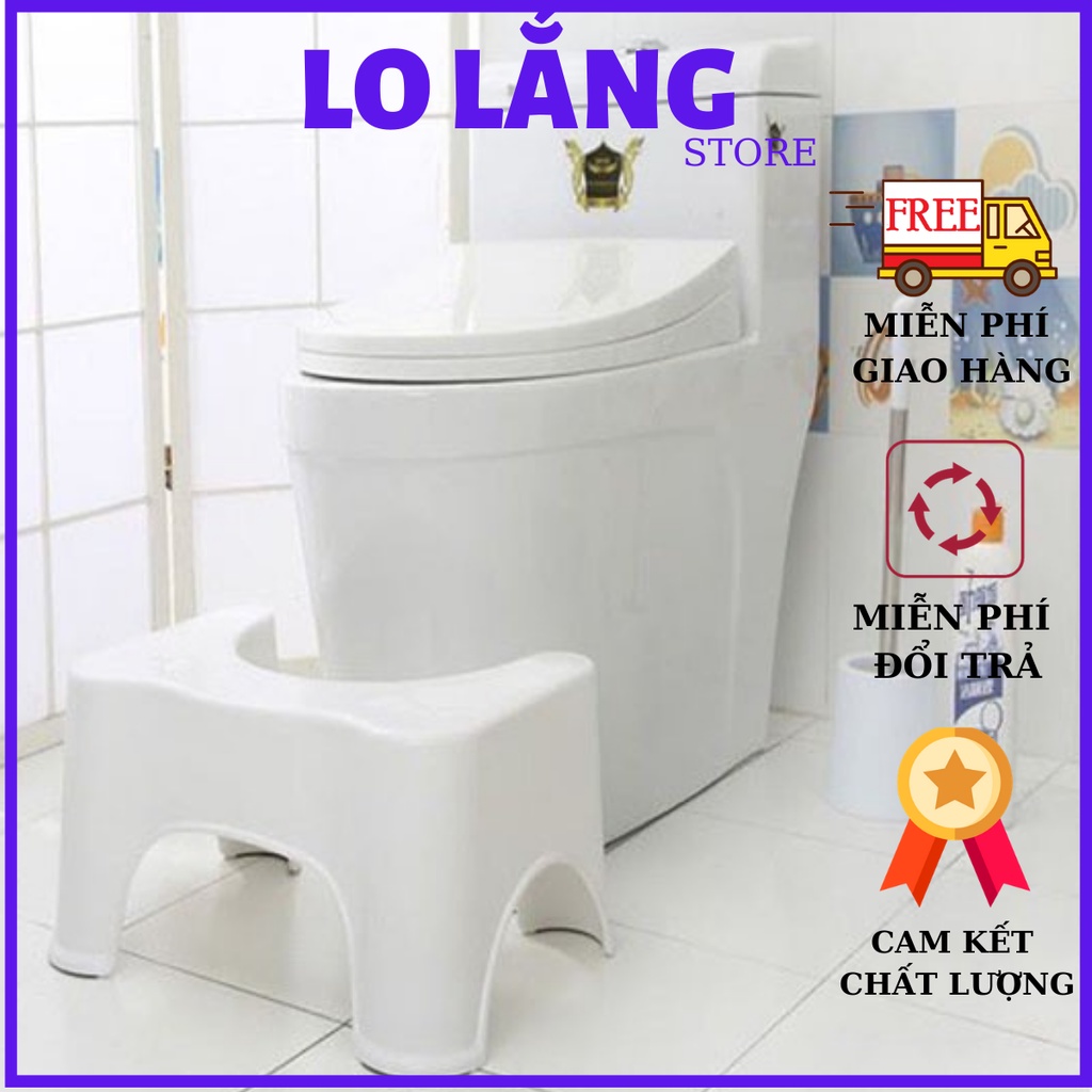 Ghế kê chân toilet chống táo bón Việt Nhật Made in Việt Nam giúp cả gia đình bạn đi đúng cách