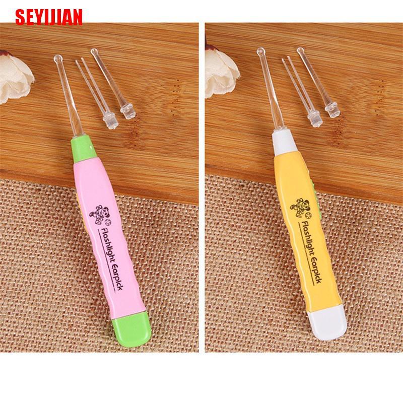 Bộ Dụng Cụ Lấy Ráy Tai Có Đèn LED Chăm Sóc Sức Khỏe Tiện Lợi