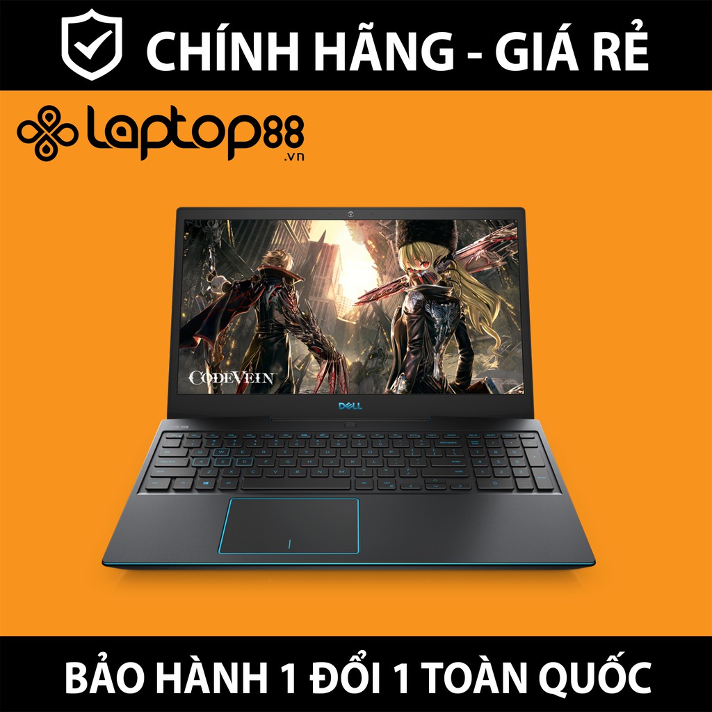 Laptop Gaming Dell G3 3500 - i5 10300H/ Ram 8GB/ SSD 256GB NMVe/ VGA GTX 1650 / 15.6" 120Hz - Bảo hành 12 tháng