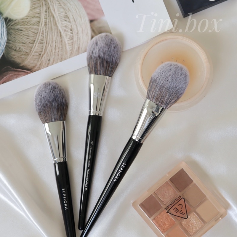 Cọ trang điểm phủ phấn bột và nén Sephora 50 PRO Flawless light powder