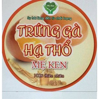 Trứng gà hạ thổ Mẹ Ken