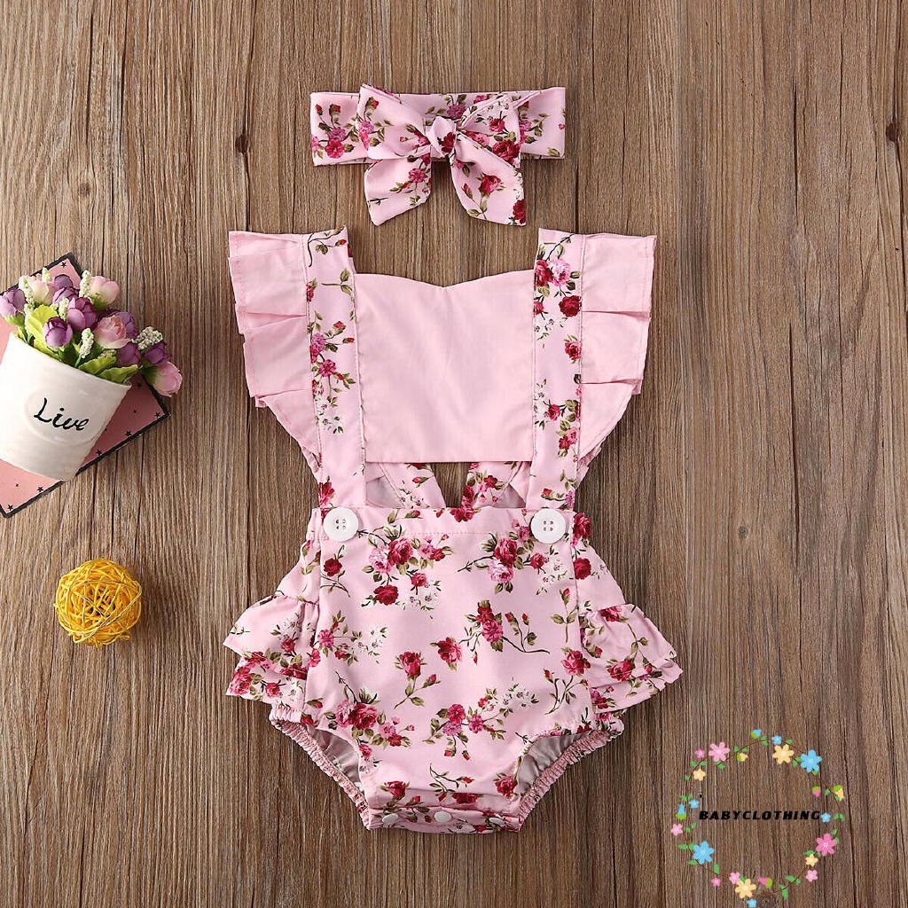 Jumpsuit Hoạ Tiết Chấm Bi Cho Bé Gái