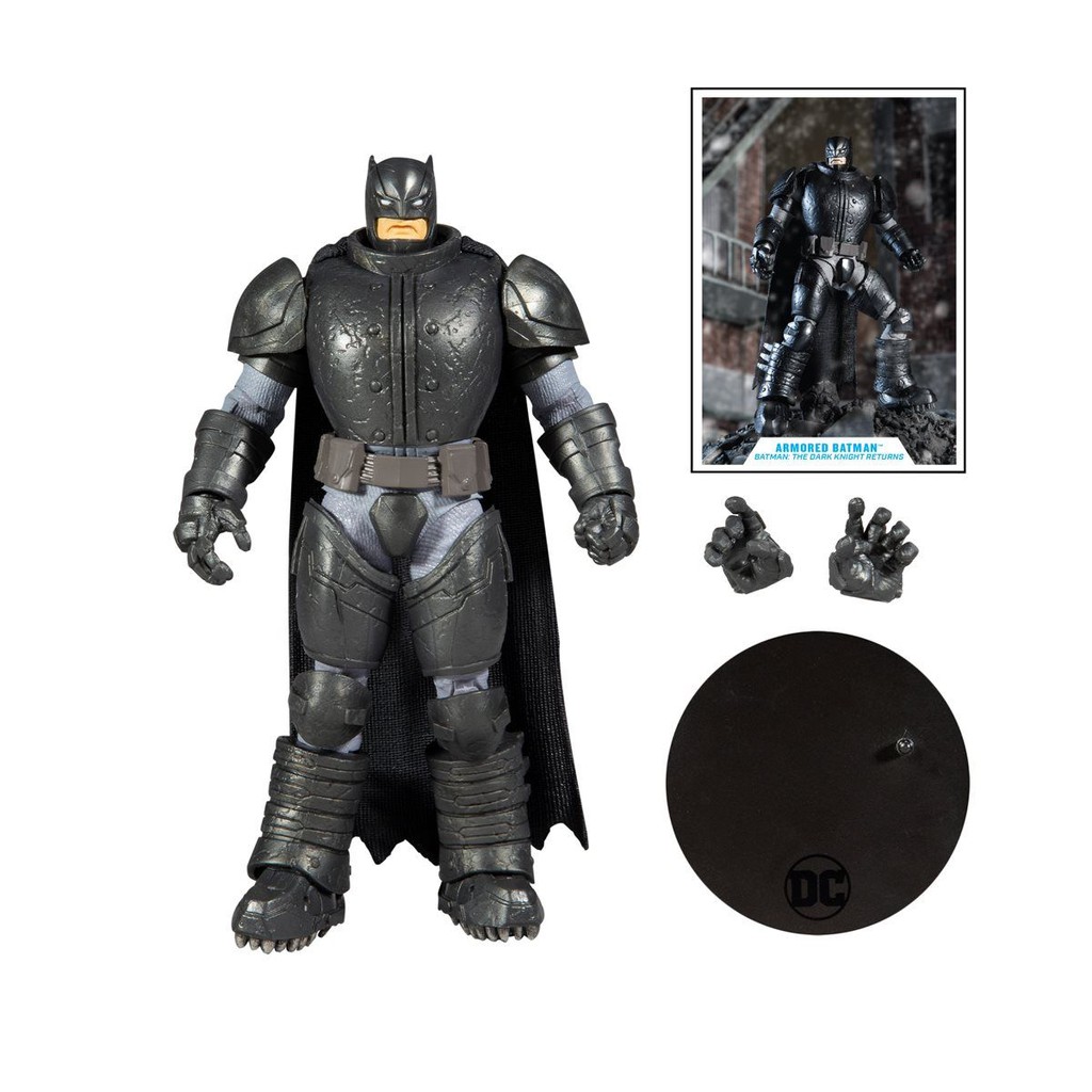🌟CHÍNH HÃNG🌟 Mô Hình Người Dơi Batman Armored McFarlane DC Multiverse Full Box