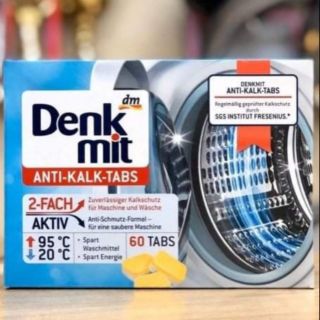 Viên tẩy lồng máy giặt của đức denkmit - bán lẻ 6k 1 viên