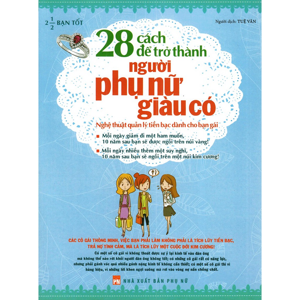 [ Sách ] 28 Cách Để Trở Thành Người Phụ Nữ Giàu Có - Tặng Kèm Móc Khóa Hoặc Sổ Ngẫu Nhiên