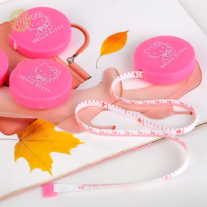 Thước Dây Mềm Mini Hình Hello Kitty Đáng Yêu