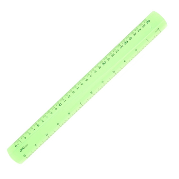 Thước Kẻ Deli 30Cm Màu - G00302 - Xanh Lá