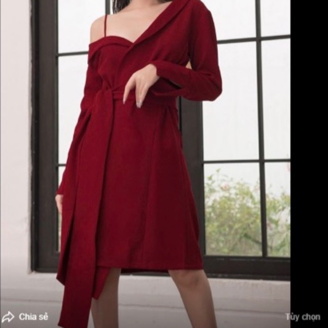 Pass váy HOIVU đỏ