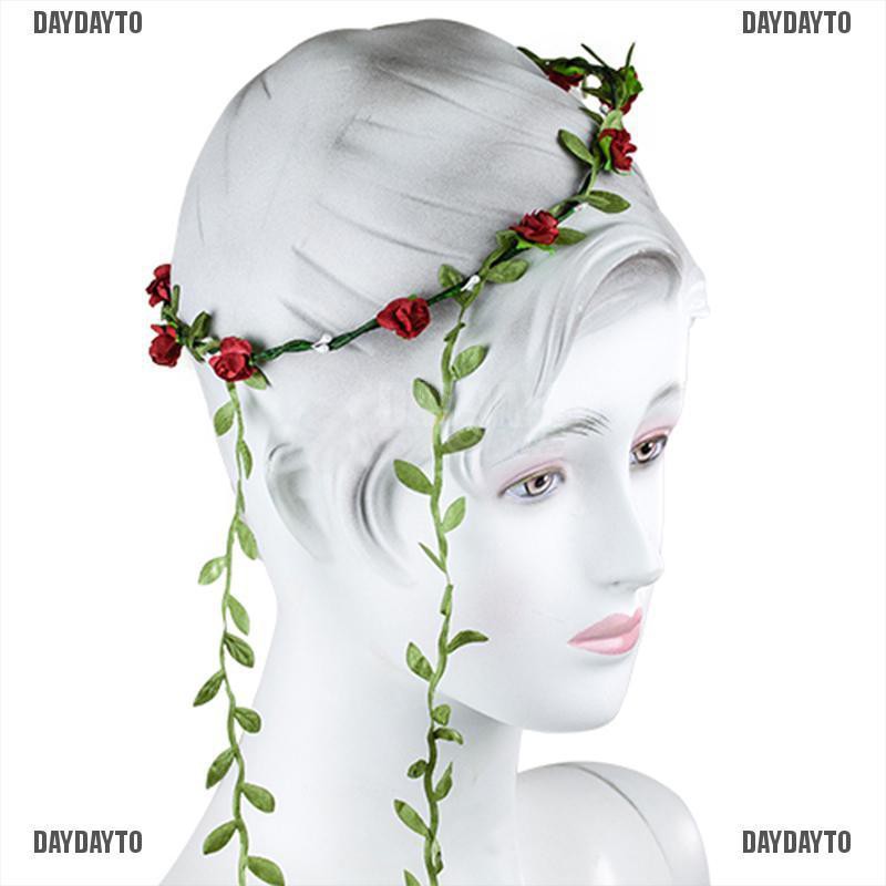 Vòng Hoa Đội Đầu Phong Cách Boho Cho Nữ