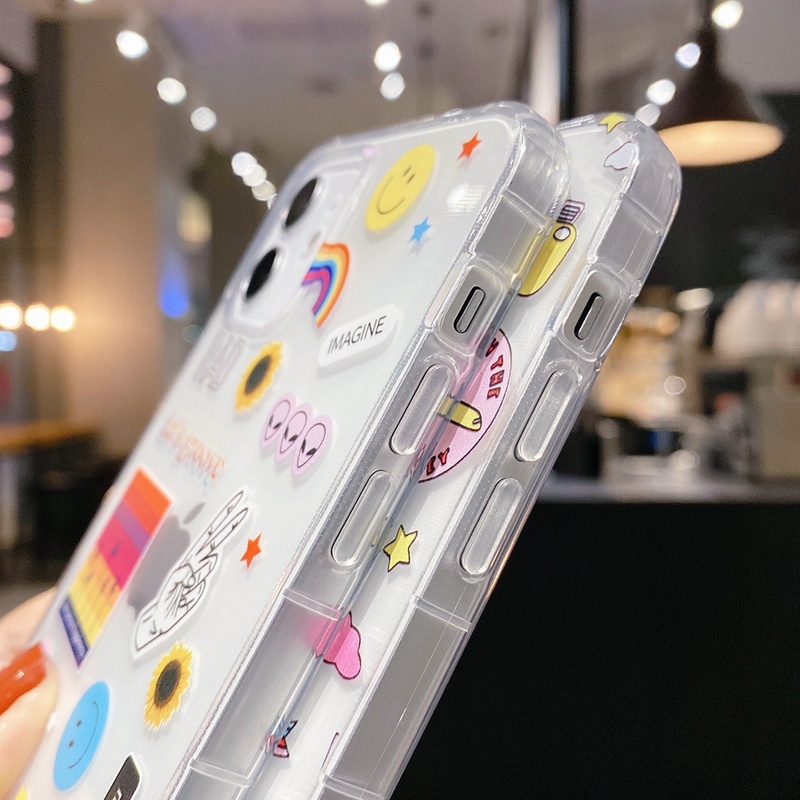 Samsung Galaxy A32 A12 A02S A42 5g S20 Fe M51 A21S A51 A71 A31 M31 A50 A70 A30S A50S A30 A20 A11 Ốp Lưng Họa Tiết Hình Mặt Cười Đáng Yêu Cho | BigBuy360 - bigbuy360.vn