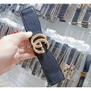 Dây nịt nữ, thắt lưng nữ phối váy đầm quần jean chất liệu da bản 3 - 3,5cm