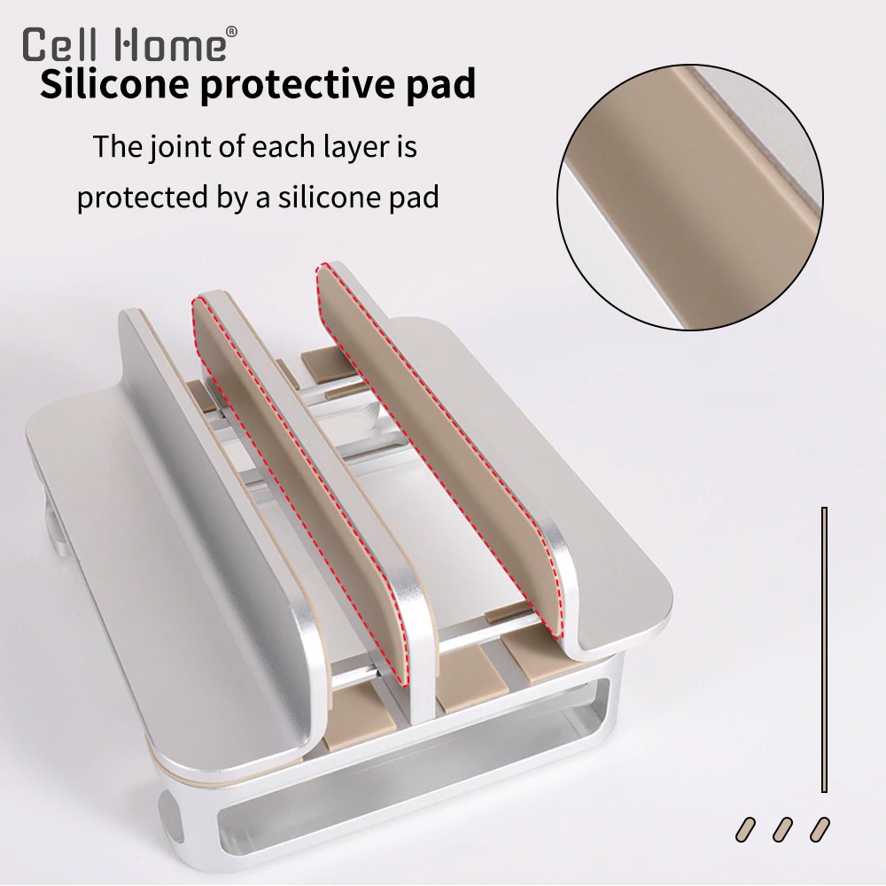 Đế dựng Laptop/ Macbook hợp kim nhôm có thể điều chỉnh được kích thước