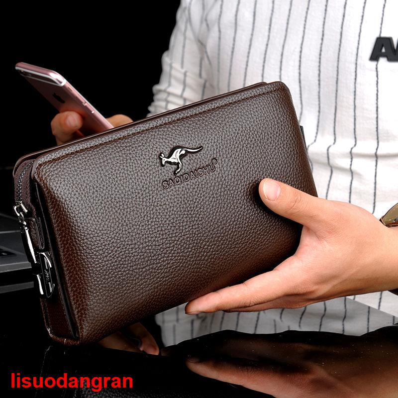 ◘☍☬Ví cầm tay cỡ lớn có khóa mật khẩu thời trang cho nam | BigBuy360 - bigbuy360.vn