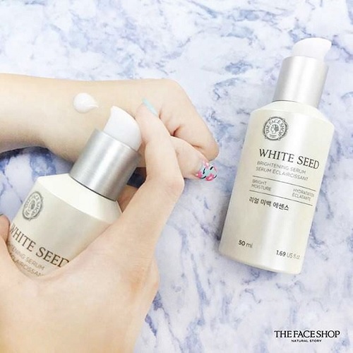{Thanh Lý} Nước Hoa Hồng Dưỡng Trắng Da Giảm Thâm Nám TheFaceShop White Seed Brightening Toner 160ml