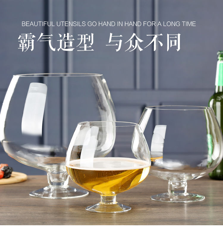 Ly Uống Rượu / Bia Dung Tích Lớn Bằng Thủy Tinh