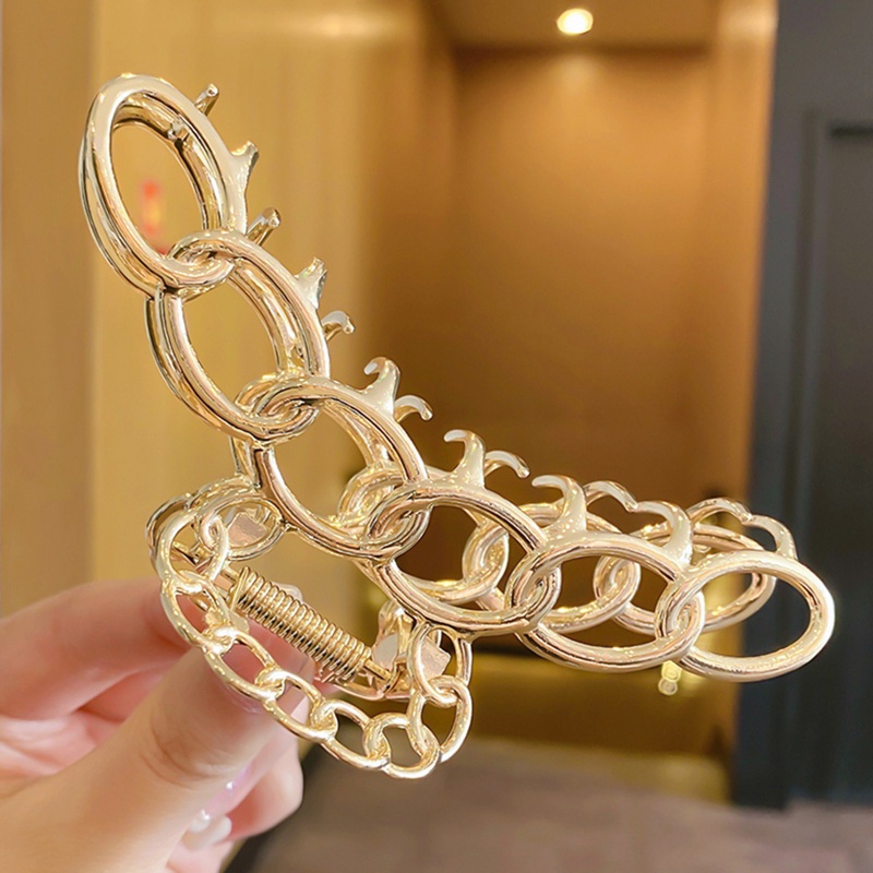 Kẹp Tóc Hình Xương Cá Bằng Kim Loại Thời Trang Mùa Hè Cho Nữ
