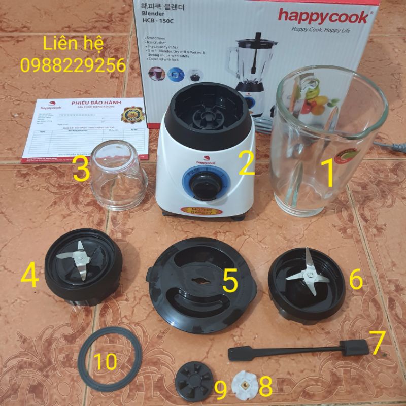 Phụ kiện máy xay happy cook HCB- 150C