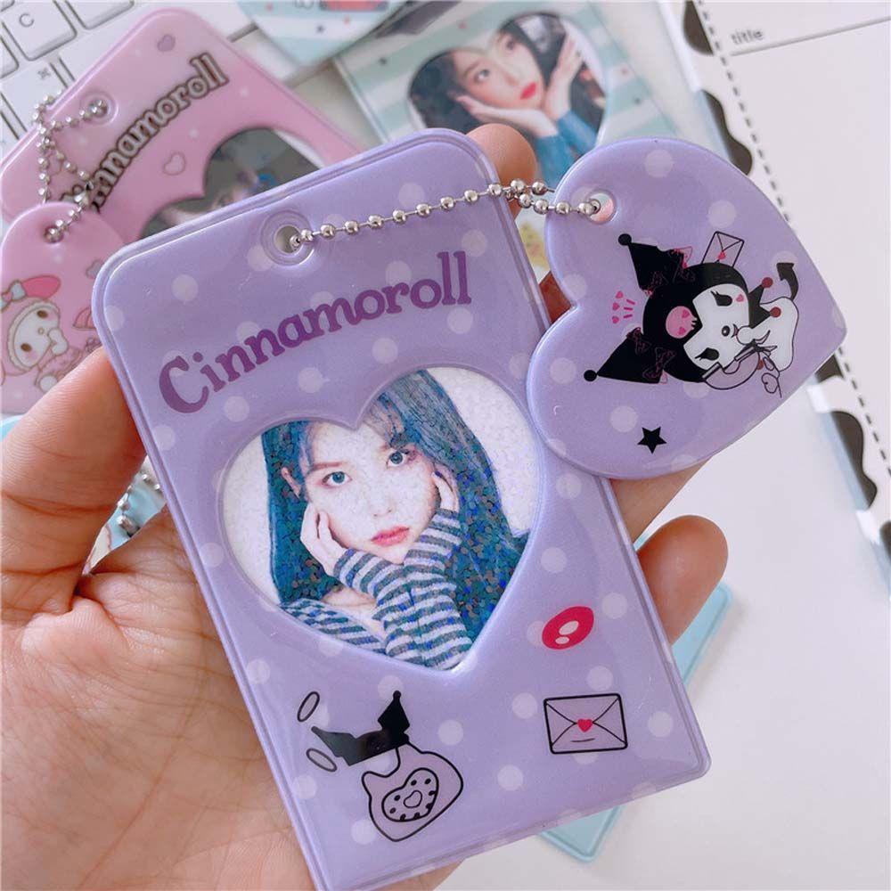 Vỏ Bọc Thẻ Chống Thấm Nước Có Móc Khóa In Hình Idol Dễ Thương Giá Đỡ