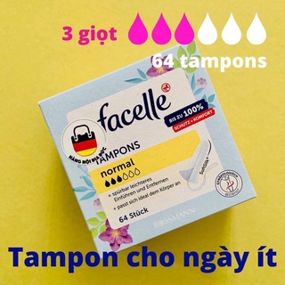 Băng vệ sinh Tampons Facelle ĐỨC