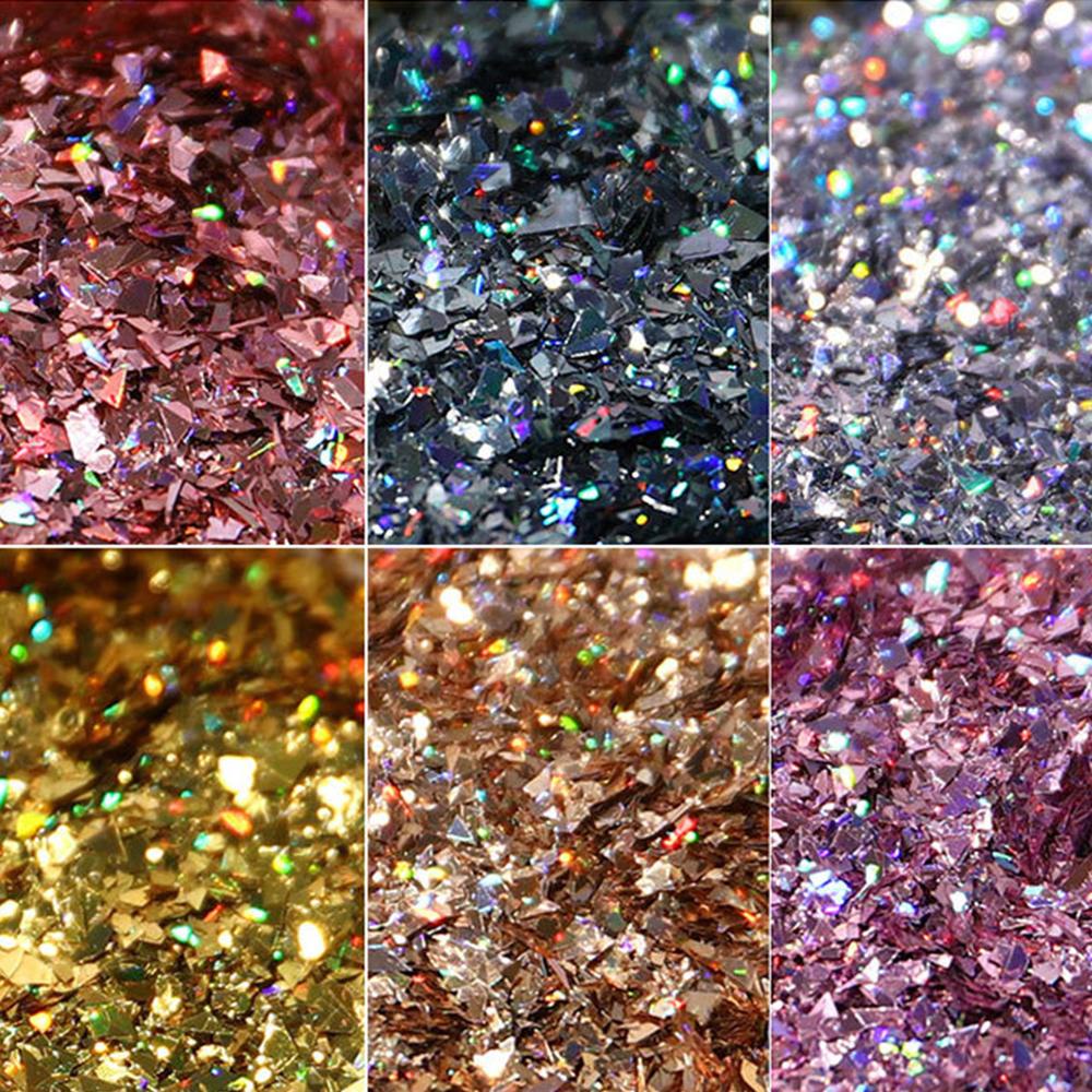 Kim Tuyến Lấp Lánh 3D Trang Trí Móng Tay Acrylic