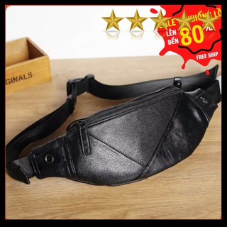 💥Bảo Hành 12T💥 Túi bao tử đeo chéo da thời trang Chống Nước / tui deo cheo bao tu/ tui da/ túi ulzzang/ balo