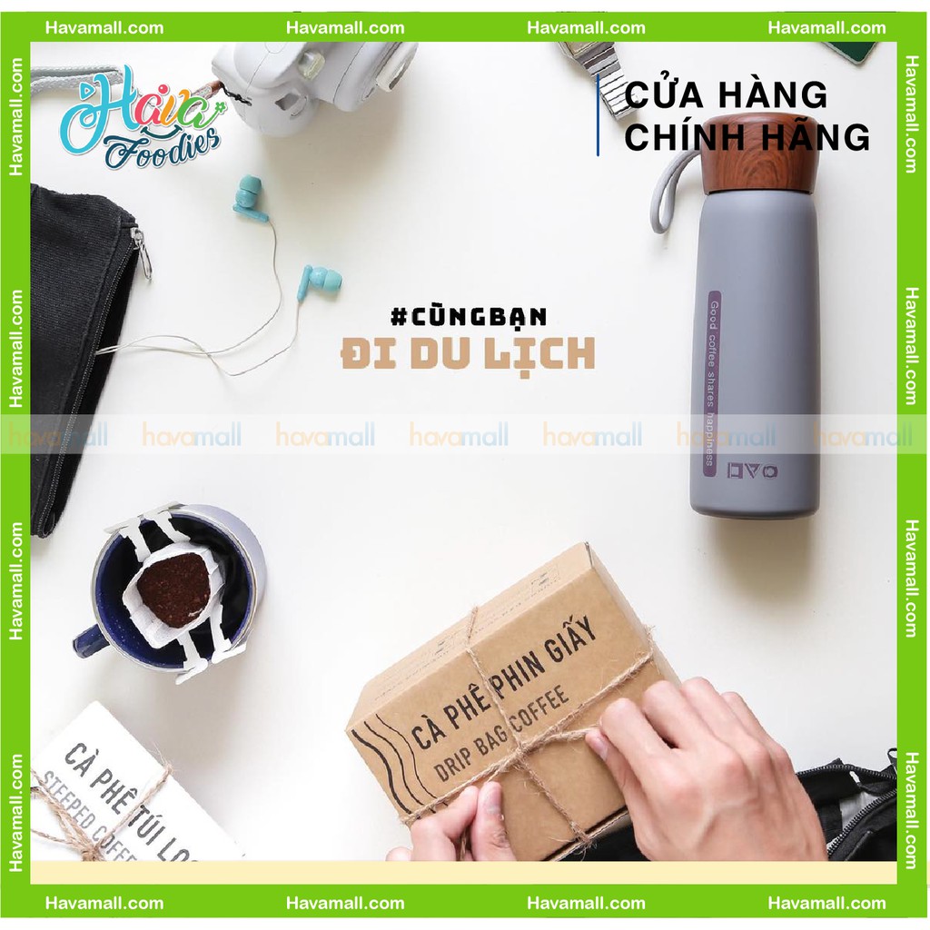 [HÀNG CHÍNH HÃNG] Cà Phê Phin Giấy Là Việt Hộp 100gr - Drip Bag Coffee