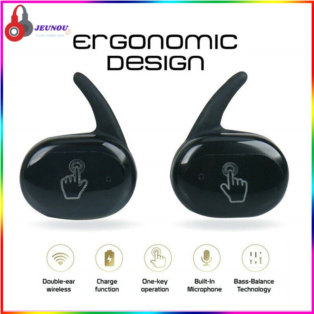 Tai Nghe Không Dây Y30 Tws Kiểu Nhét Tai Kết Nối Bluetooth 5.0 Chống Ồn