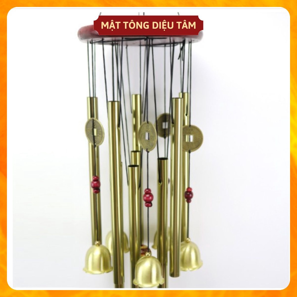 Chuông gió may mắn loại dày,75cm đồ thờ cúng phong thủy MT626