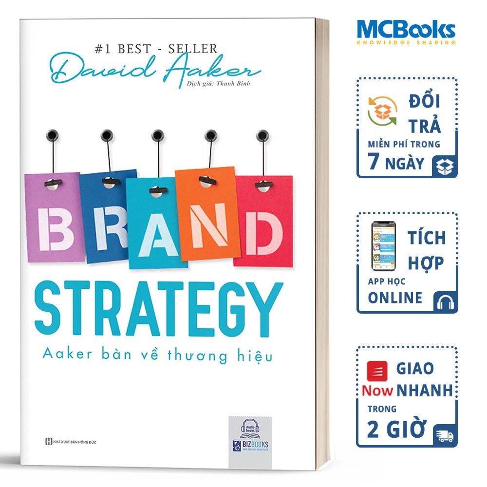 Sách - Brand Strategy - Aaker Bàn Về Thương Hiệu - Tặng Kèm Audio