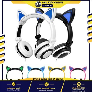 [ HOT TREND ] Tai Nghe Mèo Đèn Led Phát Sáng - SIÊU CUTE MỚI NHẤT, HOT NHẤT 2019