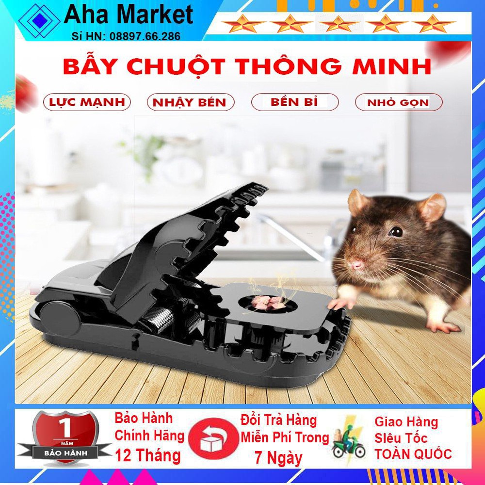 Bẫy chuột thông minh dễ sử dụng hiệu quả cao combo 2 chiếc -AHAMARKET