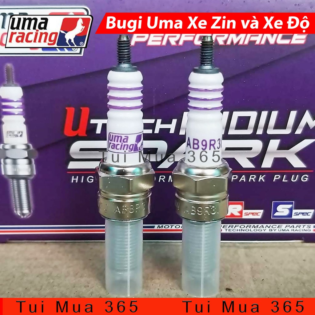 Bugi UMA Racing Ba Chấu Dành Cho Xe Độ và Xe Zin